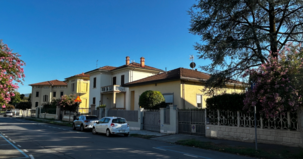 Ruas no bairro de Sant´Anna em Lucca.