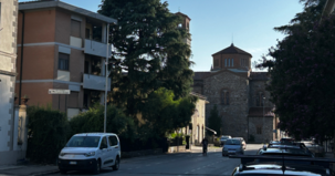 Ruas no bairro de Sant´Anna em Lucca.