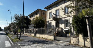 Ruas no bairro de San Marco em Lucca.