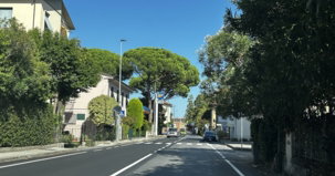 Ruas no bairro de San Marco em Lucca.