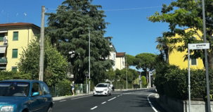 Ruas no bairro de Sant´Anna em Lucca.