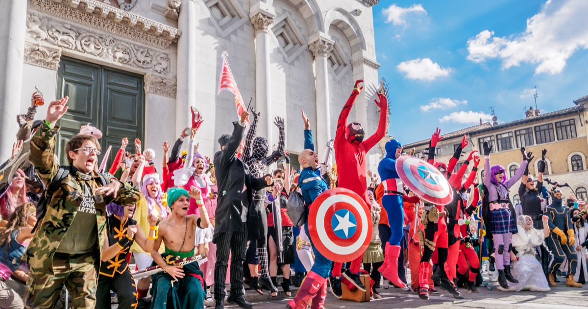 Comics & Game em Lucca.